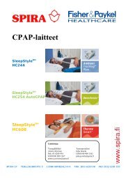 CPAP-laitteet - Spira
