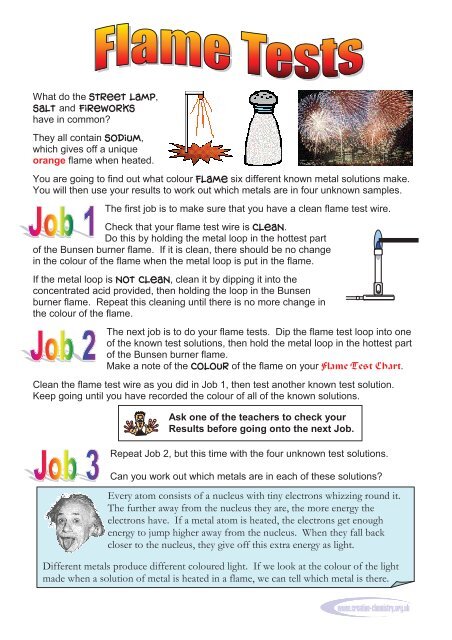 2-5 Flame Test Lab