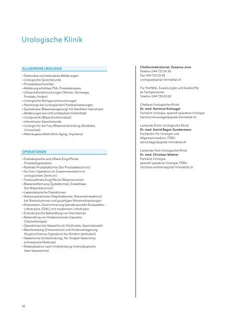 (Januar 2014) (PDF, 680,0 KB) - Spital Limmattal