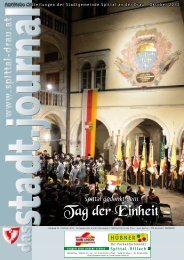 Ausgabe Oktober - Stadtgemeinde Spittal an der Drau