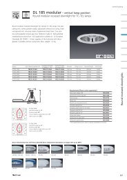 DL 185 modular â vertical lamp position Round modular ... - Spittler