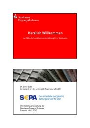 zum Vortrag - Sparkasse Freyung-Grafenau