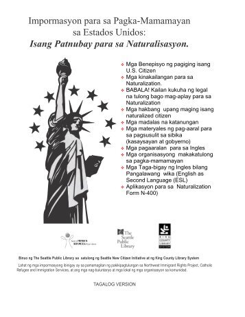 Impormasyon para sa Pagka-Mamamayan sa Estados Unidos ...