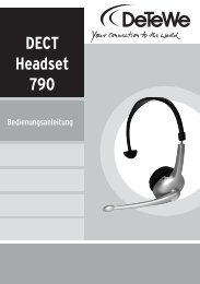 DECT Headset 790 - DeTeWe