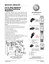 MC34167, MC33167 5.0 A, StepâUp/Down/ Inverting ... - RFPhone