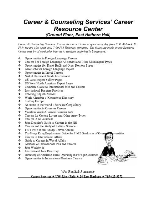 career opportunities for modern language majors - Valencia College