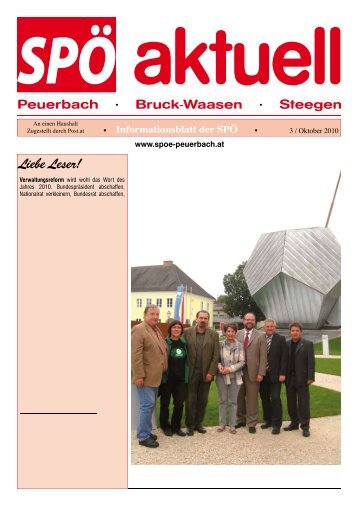 Ausgabe 03 - SPÃ Peuerbach