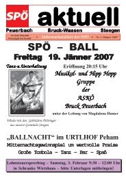 Ausgabe 01 - SPÃ Peuerbach