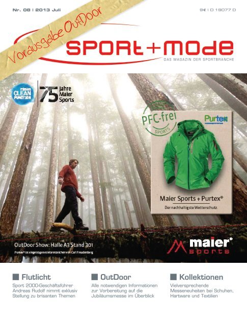 Vorausgabe OutDoor sport+mode Vorausgabe OutDoor sport+mode