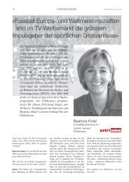 Publisuisse-06-2004 - Sponsoring Extra