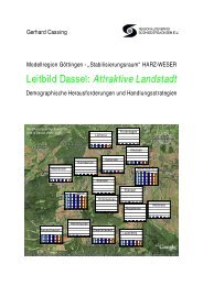 Leitbild Dassel: Attraktive Landstadt - Cassing Planung