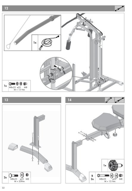 Montageanleitung „Delta XL” - Sport-Thieme.at