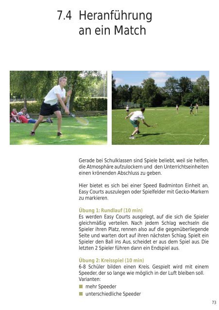 Speedminton® Handbuch - Sport-Thieme