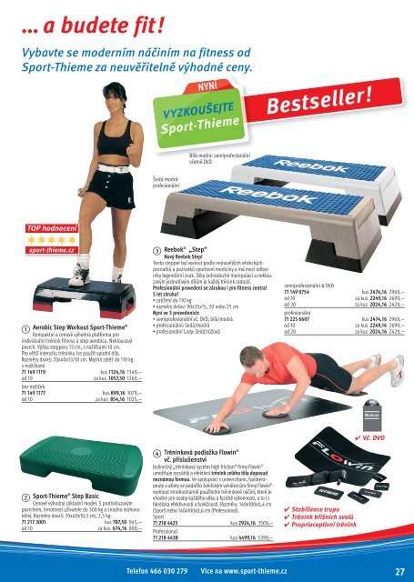 Sleva 10%! - Sport-Thieme AT