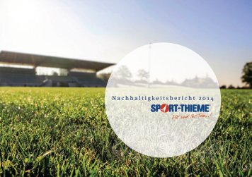 Nachhaltigkeitsbericht 2014 - Sport-Thieme AT