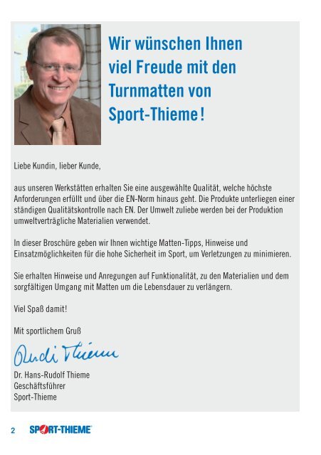 Mattentipps - Sport-Thieme AT