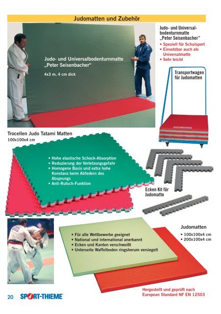 Mattentipps - Sport-Thieme AT