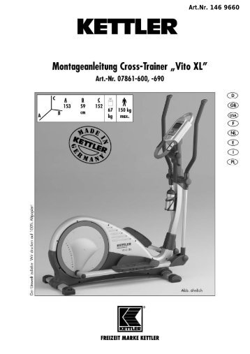 Kettler® Crosstrainer "Vito XL" - Sport-Thieme