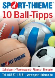 0907416 Balltipps-Flyer - Sport-Thieme AT