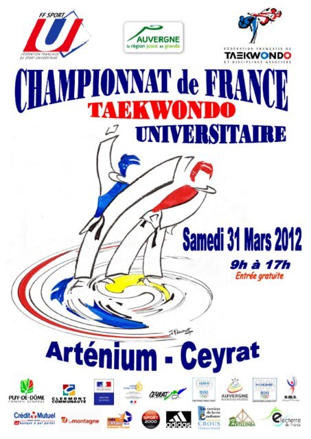 Taekwondo Ceyrat 30-31 Mars 2012 - FÃ©dÃ©ration FranÃ§aise du ...