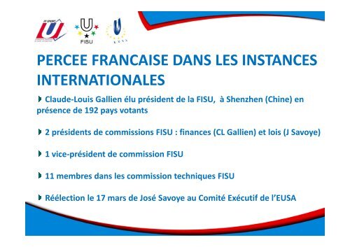 AG 2011.pdf - FÃ©dÃ©ration FranÃ§aise du Sport Universitaire