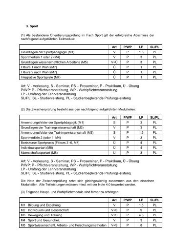 Art: V - Vorlesung, S - Seminar, PS â Proseminar, P - Praktikum, Ã ...