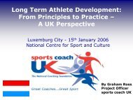 The Seven Key Principles of LTAD - Sports .lu