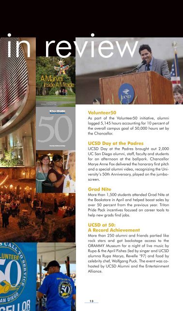 Read 2010-2011 UCSD Alumni Annual Report - UCSD Alumni - UC ...