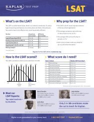 What's on the LSAT? Why prep for the LSAT? How is ... - UCSD Alumni