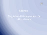 Edunex - eine digitale Bildungsplattform fÃ¼r interaktives ... - Hessen