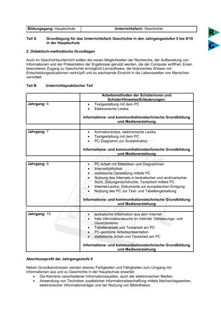 Handreichungen IKG - Medienbildung - Hessen