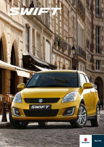 Suzuki Swift modelbrochure
