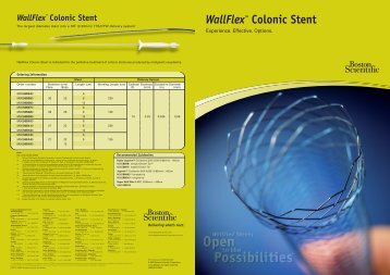 View Spec Sheet - Boston Scientific