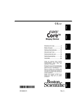 Biopsy Device - Boston Scientific