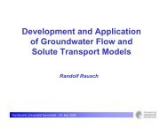 Development and Application of Groundwater Flow and Solute ...