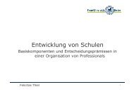 Professional Organizations - Netzwerk Schulentwicklung