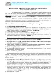 Rinnovo iscrizione al Registro di cui all'art. 68 del Codice della ...