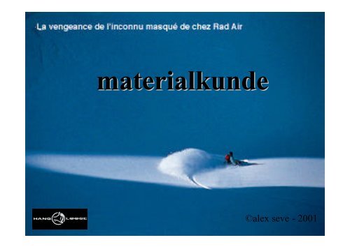 Materialkunde-Snowboard PrÃ¤sentation fÃ¼r LCD/Overhead-Projektion