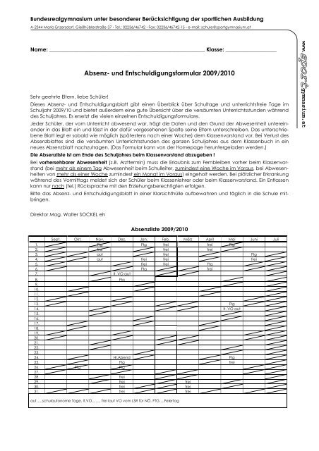 Absenz-u.Entschuldigungsformular 09_10 - Sportgymnasium Maria ...