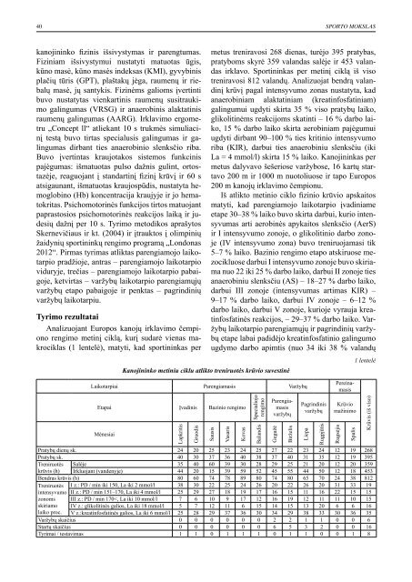 Nr. 2(64) - Lietuvos sporto informacijos centras