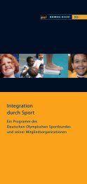 Integration durch Sport - Sportjugend Hessen