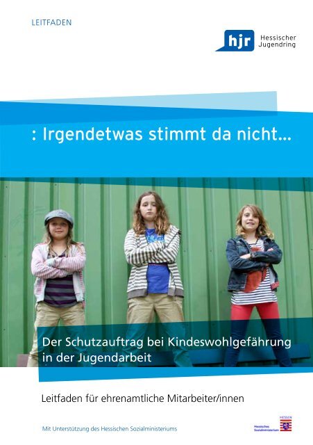 BroschÃ¼re "Irgendetwas stimmt da nicht" - Sportjugend Hessen