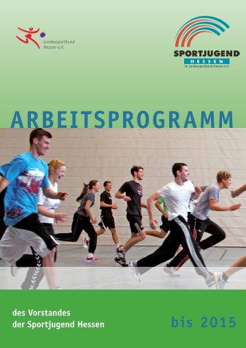 ARBEITSPROGRAMM - Sportjugend Hessen