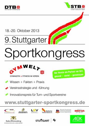 Ausschreibung - Stuttgarter Sportkongress