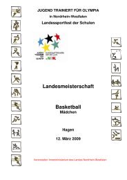 Veranstaltungsheft - Sportland NRW