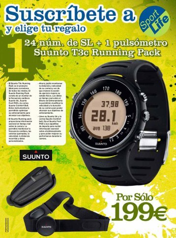 - El Suunto T3c Running Pack es el producto ideal ... - Sportlife.es