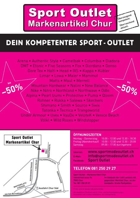 Flyer Chur - Sport Outlet