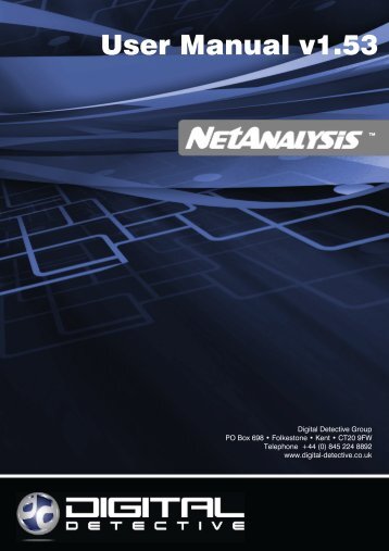 NetAnalysis Manual v1.53 - Digital Detective