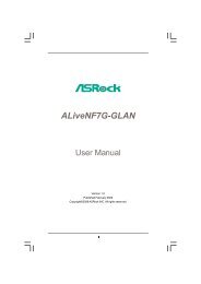 ALiveNF7G-GLAN - ASRock