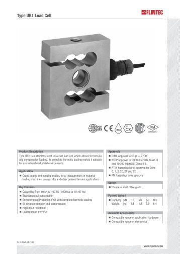 Type UB1 Load Cell